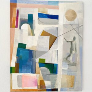 Landscape w Figure - SOLD